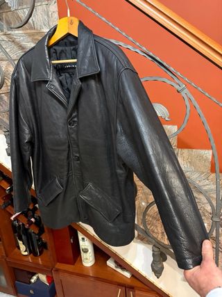 Giacca in vera pelle dí alta qualità vintage