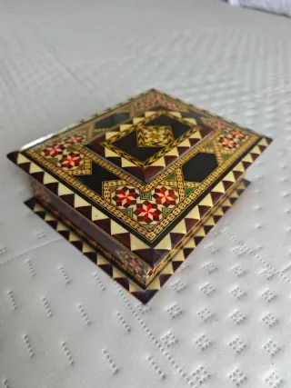 Joyero madera centenario 20x16 cm