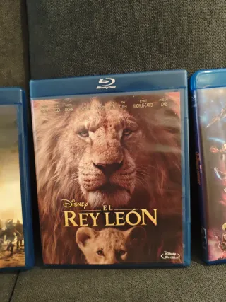 Lote 4 Blu-ray: Troya, Rey León, Vengadores...