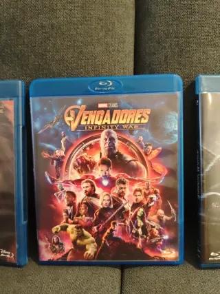 Lote 4 Blu-ray: Troya, Rey León, Vengadores...