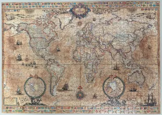 Puzzle Mapa Mundi Educa 1000 Piezas
