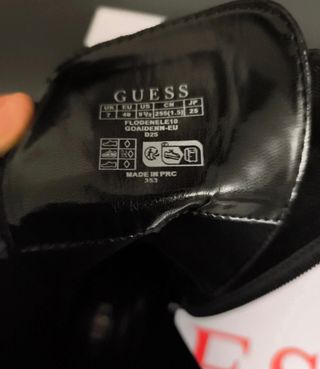 Anfibi Guess Donna Neri Nuovi mai indossati