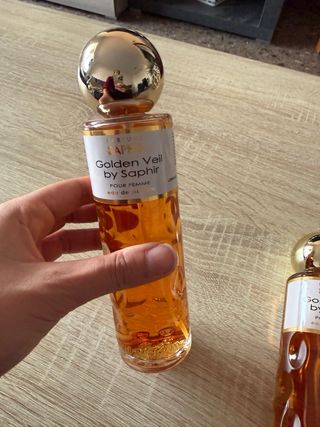 2 Perfume Saphir Golden Veil 200ml.