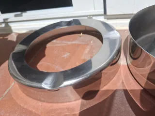 Cenicero Break Water inoxidable. Spain