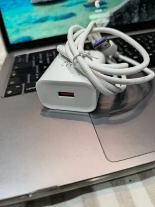 Cargador iPhone + Cable Lightning Blanco