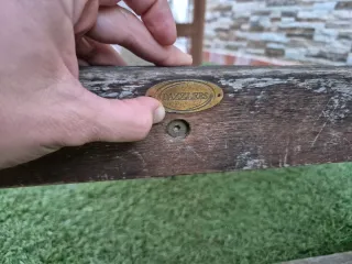Mesa de teka para exterior