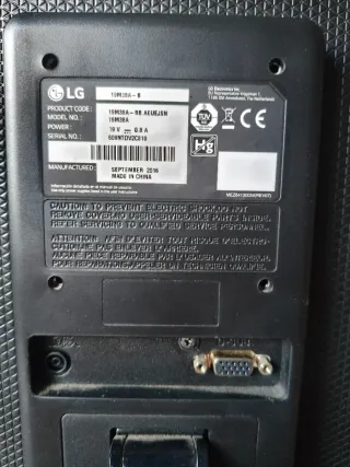 Monitor LG Negro