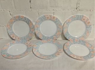 Arcopal vintage anni '80 set piatti floreali