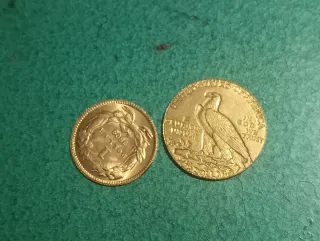 Moneda de Oro 1868