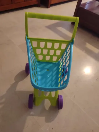 Carrito de compras infantil