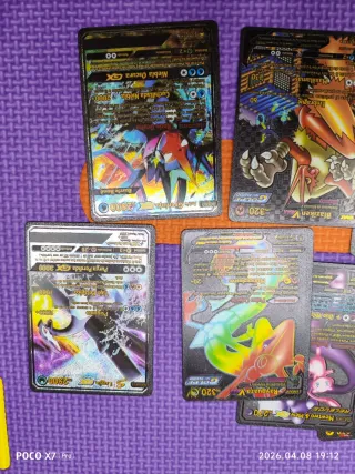Cartas Pokémon Ash e Pikachu