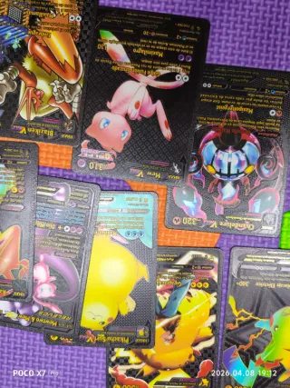 Cartas Pokémon Ash e Pikachu