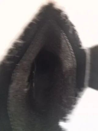 Botines negros forrados talla 38