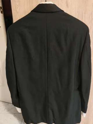 Traje de novio Jause negro y blanco