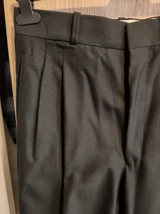 Traje de novio Jause negro y blanco