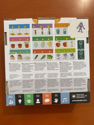Juego educativo Before and After HEADU