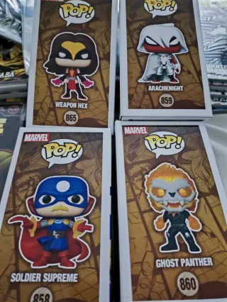 Lote Funko Pop Infinity Warps