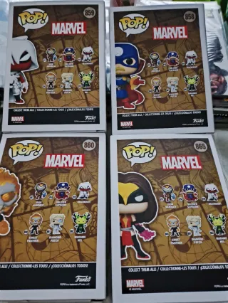 Lote Funko Pop Infinity Warps