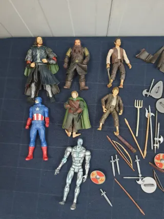 Figuras de acción lote variado