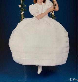 Vestido de Primera Comunión blanco