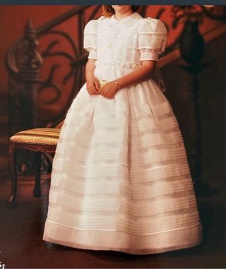 Vestido de Primera Comunión blanco