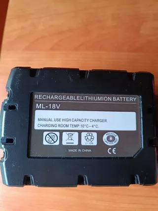 2 Baterías para Milwaukee 18V 12.0Ah