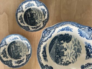 Conjunto Johnson Brothers cuencos y platos