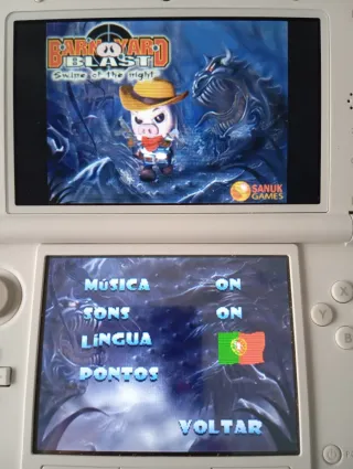 🇪🇦/🇵🇹 Barnyard Blast - Nintendo DS