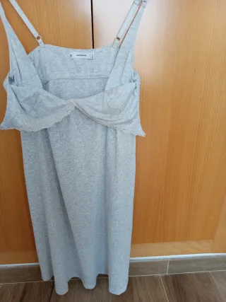 Camisón Maternidad Women's Secret Gris.