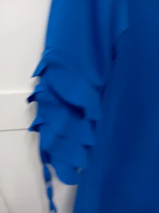 Vestido azul eléctrico talla 38