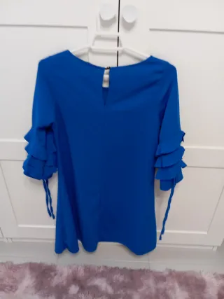 Vestido azul eléctrico talla 38