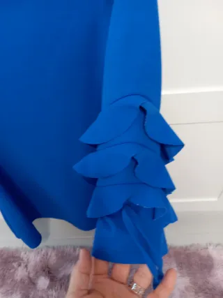 Vestido azul eléctrico talla 38