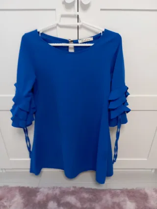 Vestido azul eléctrico talla 38