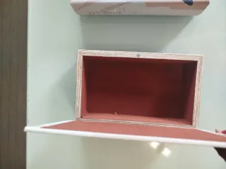 Set 2 Cajas Libro Madera 7x18x27 cm