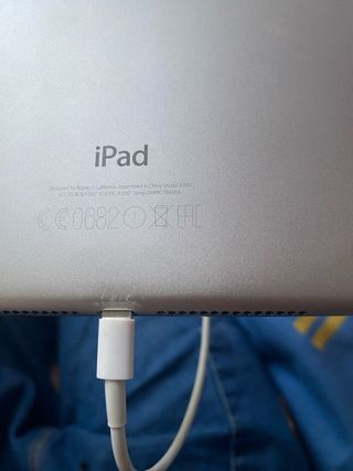 iPad A1567 Negro/Plateado