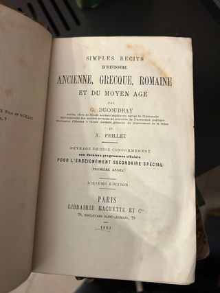 Lotto libri antichi 1800