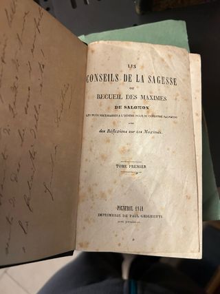 Lotto libri antichi 1800