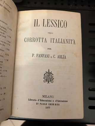 Lotto libri antichi 1800