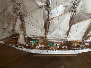 Maqueta velero Juan Sebastián Elcano