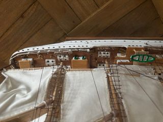 Maqueta velero Juan Sebastián Elcano