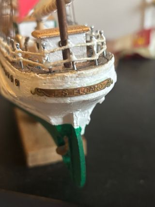 Maqueta velero Juan Sebastián Elcano