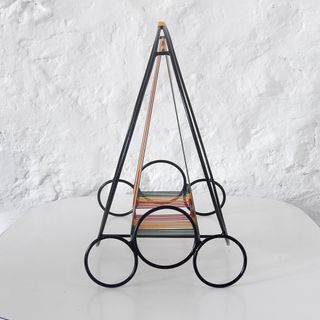 Soporte para vinilos portátil MCM Francia 1960