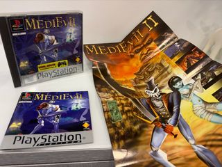 Medievil PS1 PAL España completo.