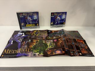 Medievil PS1 PAL España completo.