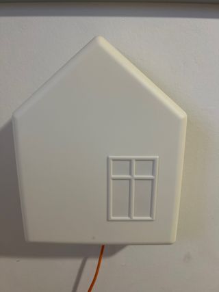 Lámpara casita blanca