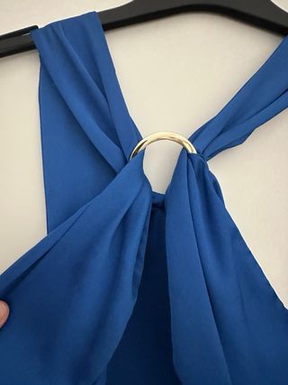 Vestido Marciano azul eléctrico
