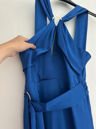 Vestido Marciano azul eléctrico
