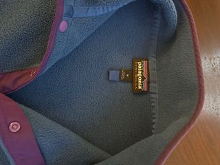 Forro Polar Patagonia Azul Talla M