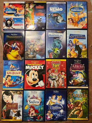 Lote Películas DVD Dibujos Animados