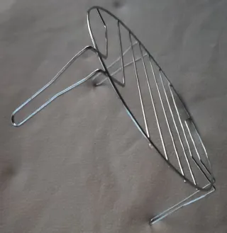 Rejilla metálica microondas para grill